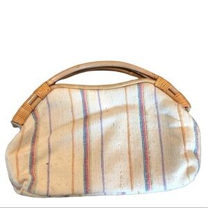 Vintage 70’s rattan handbag